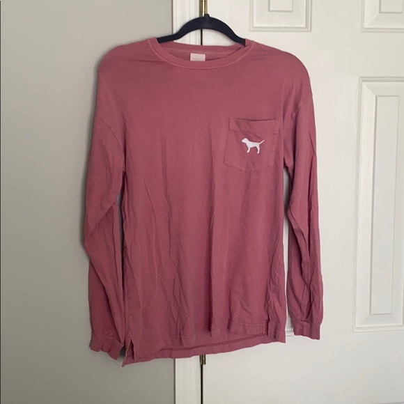 PINK Victoria's Secret Tops - PINK Long-sleeve